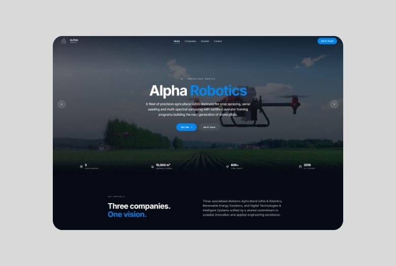 Alpha Group screenshot
