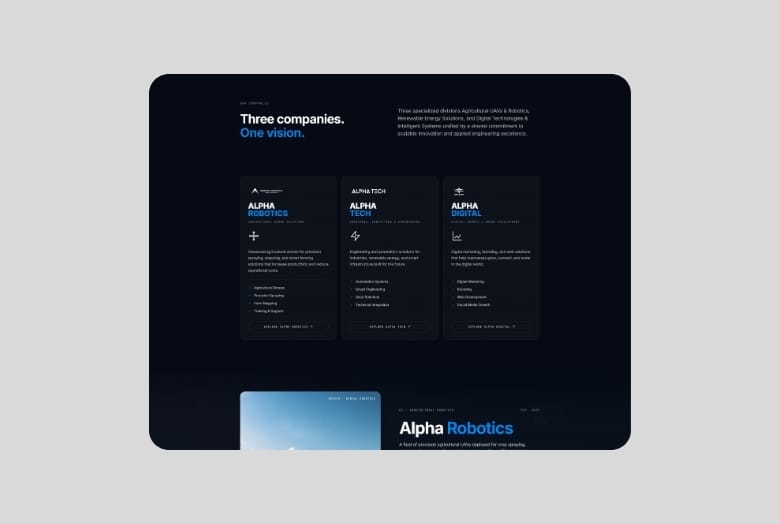 Alpha Group screenshot