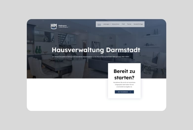 Heimann Immobilien Management screenshot