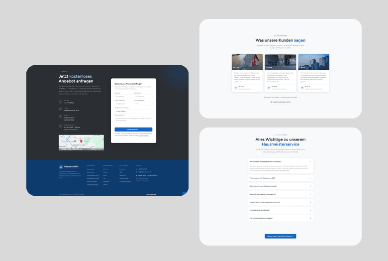 Objektservice D&C screenshot